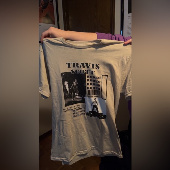 Custom Travis Scott Tshirt RODEO - Picture 2 of 2